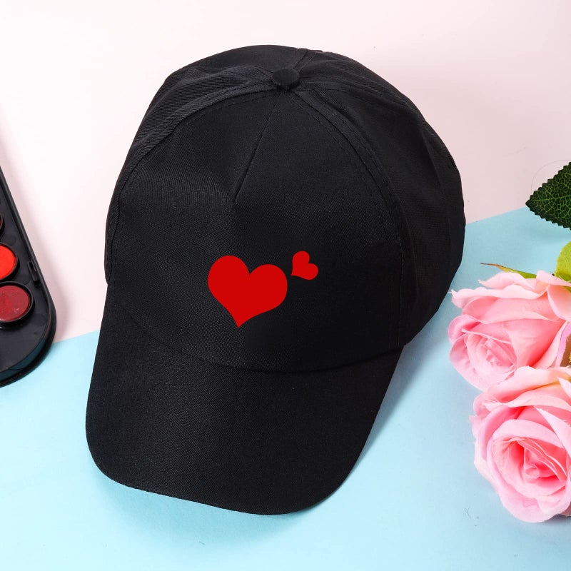 Yookat Kids Baseball Cap - Medium, Black - DIY Hat for Kids - 10 Pieces - Costume Headwear for Birthday, School Events, Theme Parties, Beach, Baseball, Golf, Fishing, Camping - Image 5